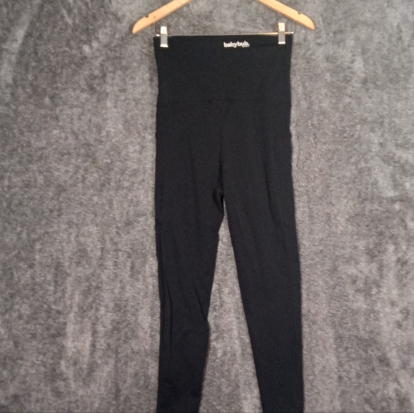 Babybud maternity leggings side pockets over the belly size smell women's - Picture 4 of 6